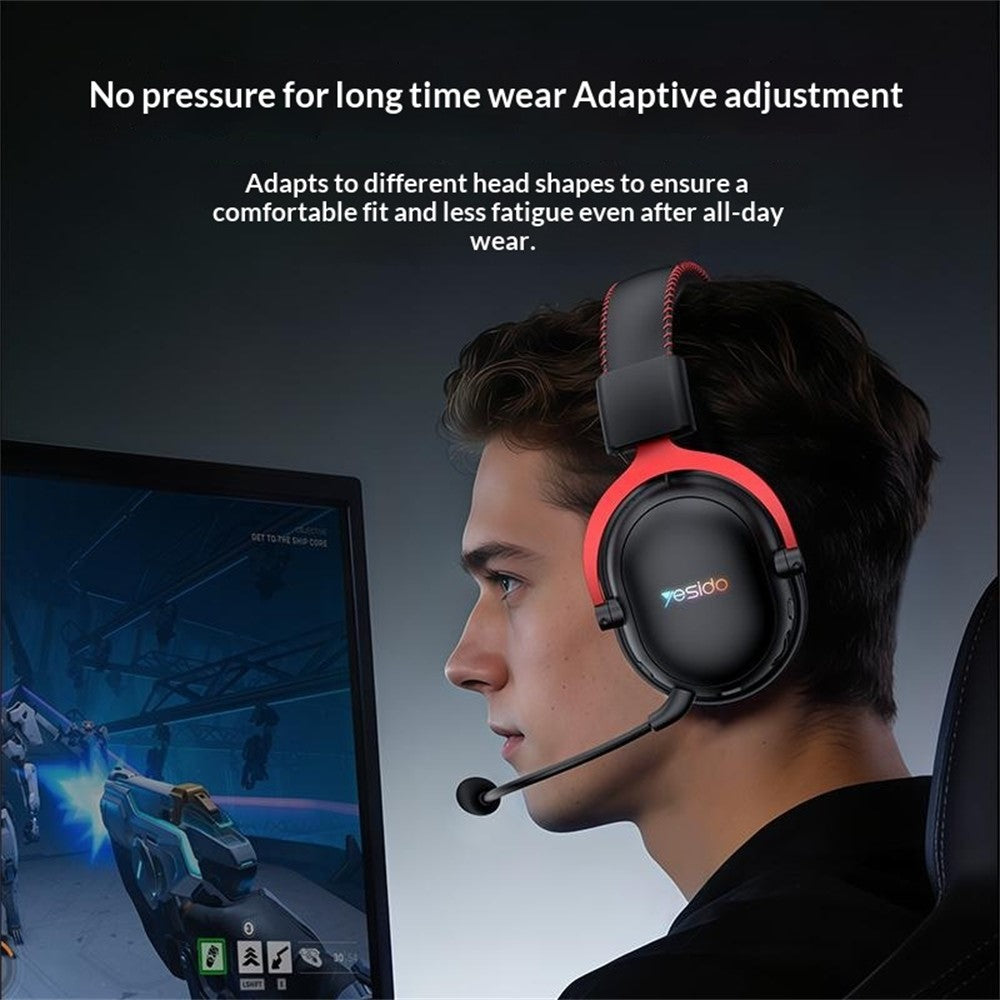 YESIDO EK07 Tri-Mode Gaming Headset – image 3