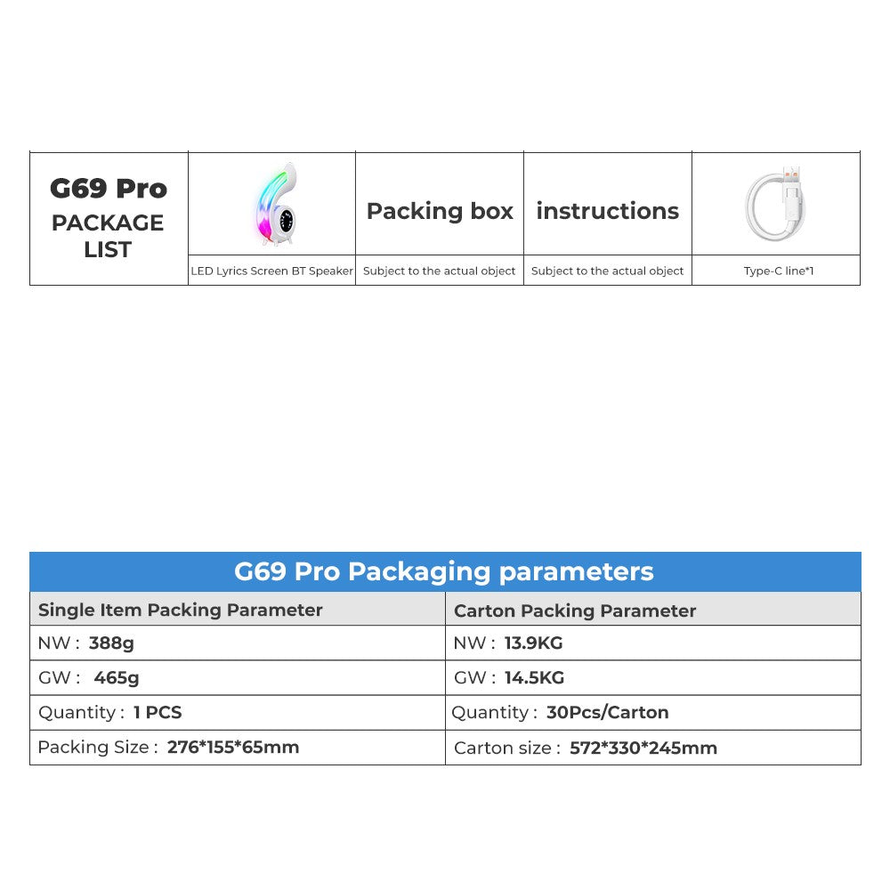 G69pro Conch-Shaped Bluetooth Speaker – image 15