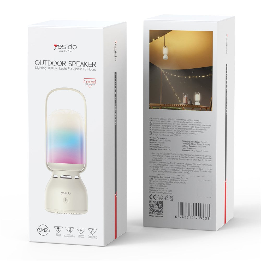 YESIDO YSW26 Outdoor Bluetooth Speaker – image 9