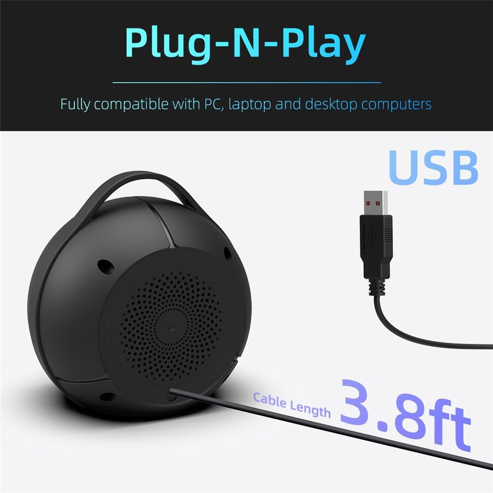 Ball-Shaped USB Desktop Speaker – image 8