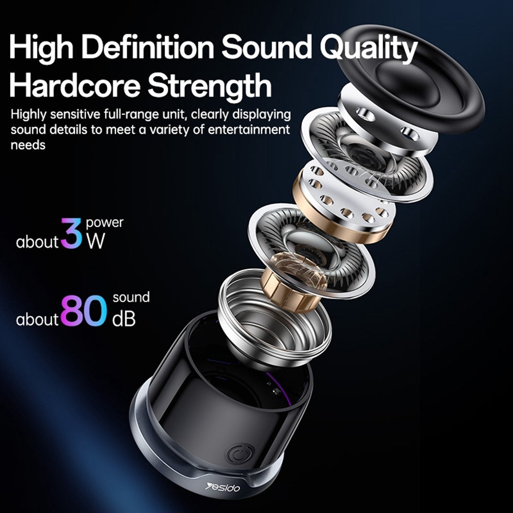 YESIDO YSW32 3W Magnetic Mini TWS Bluetooth-Compatible – image 5