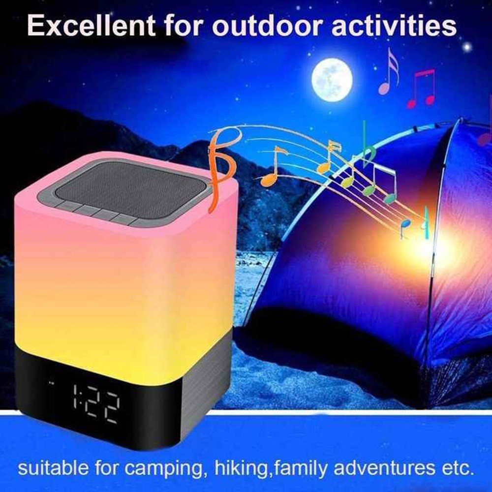 DY28Plus Bedside Alarm Clock Bluetooth Speaker – image 4