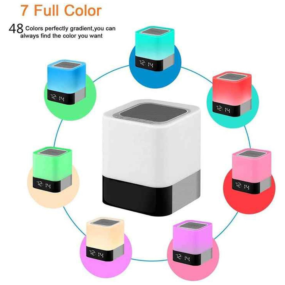 DY28Plus Bedside Alarm Clock Bluetooth Speaker – image 5
