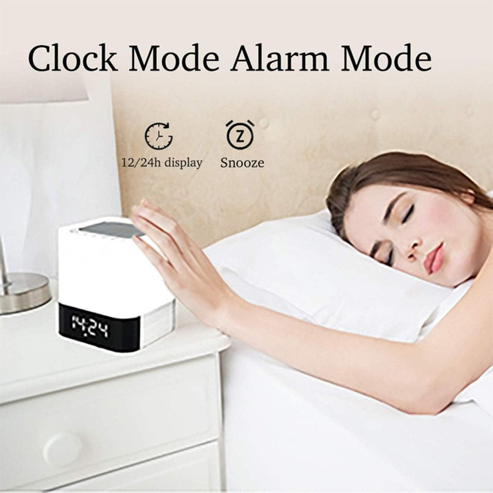DY28Plus Bedside Alarm Clock Bluetooth Speaker – image 9