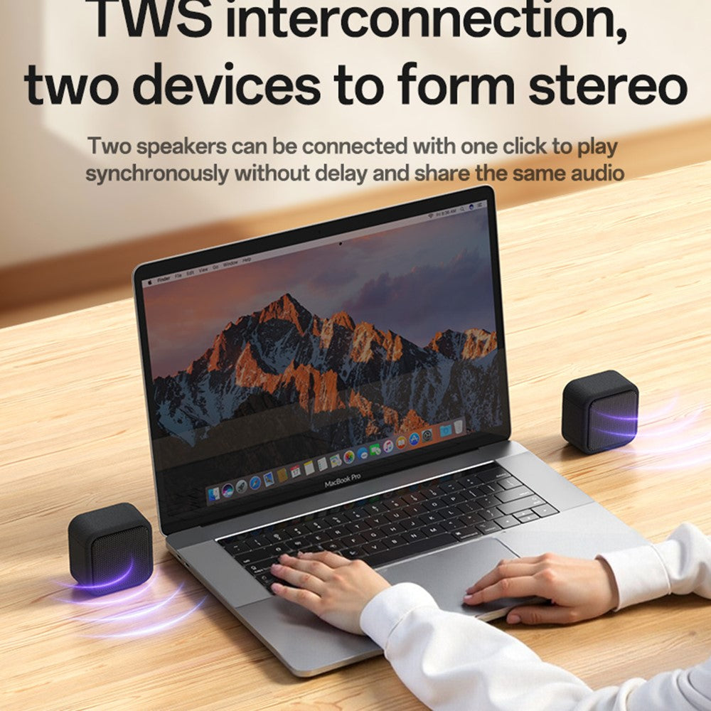 YESIDO YSW35 Mini Cube Bluetooth Speaker – image 6