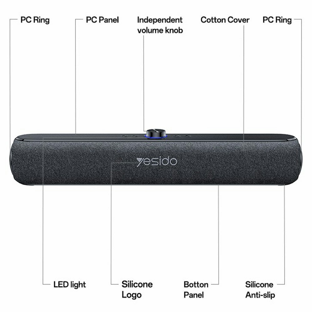 YESIDO YSW42 Bluetooth Speaker – image 7