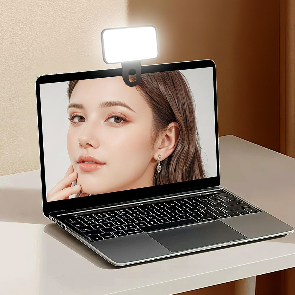 Mini Clip-On LED Light – Rechargeable, Adjustable Colour Temperature