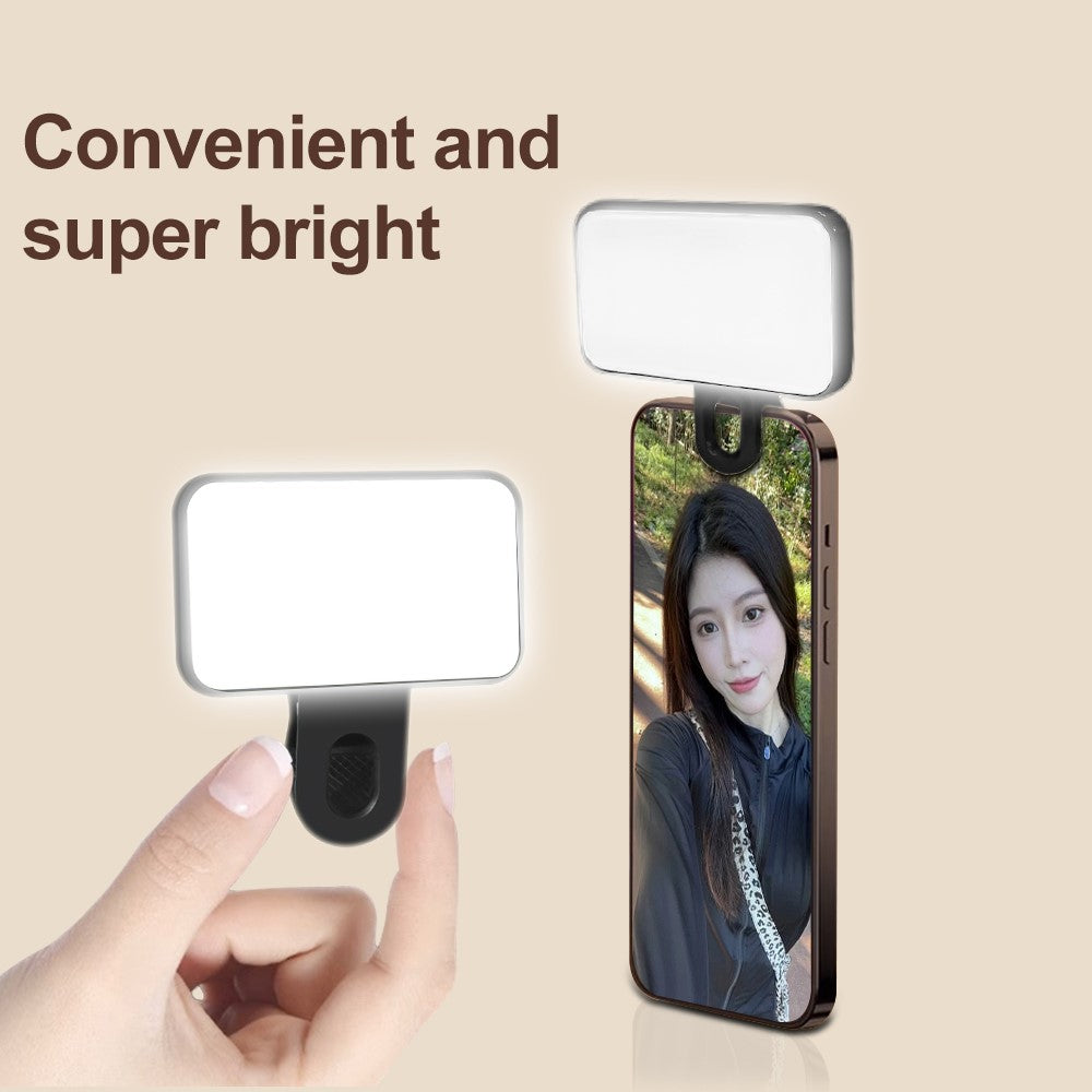 Mini Clip-On LED Light – Rechargeable, Adjustable Colour Temperature