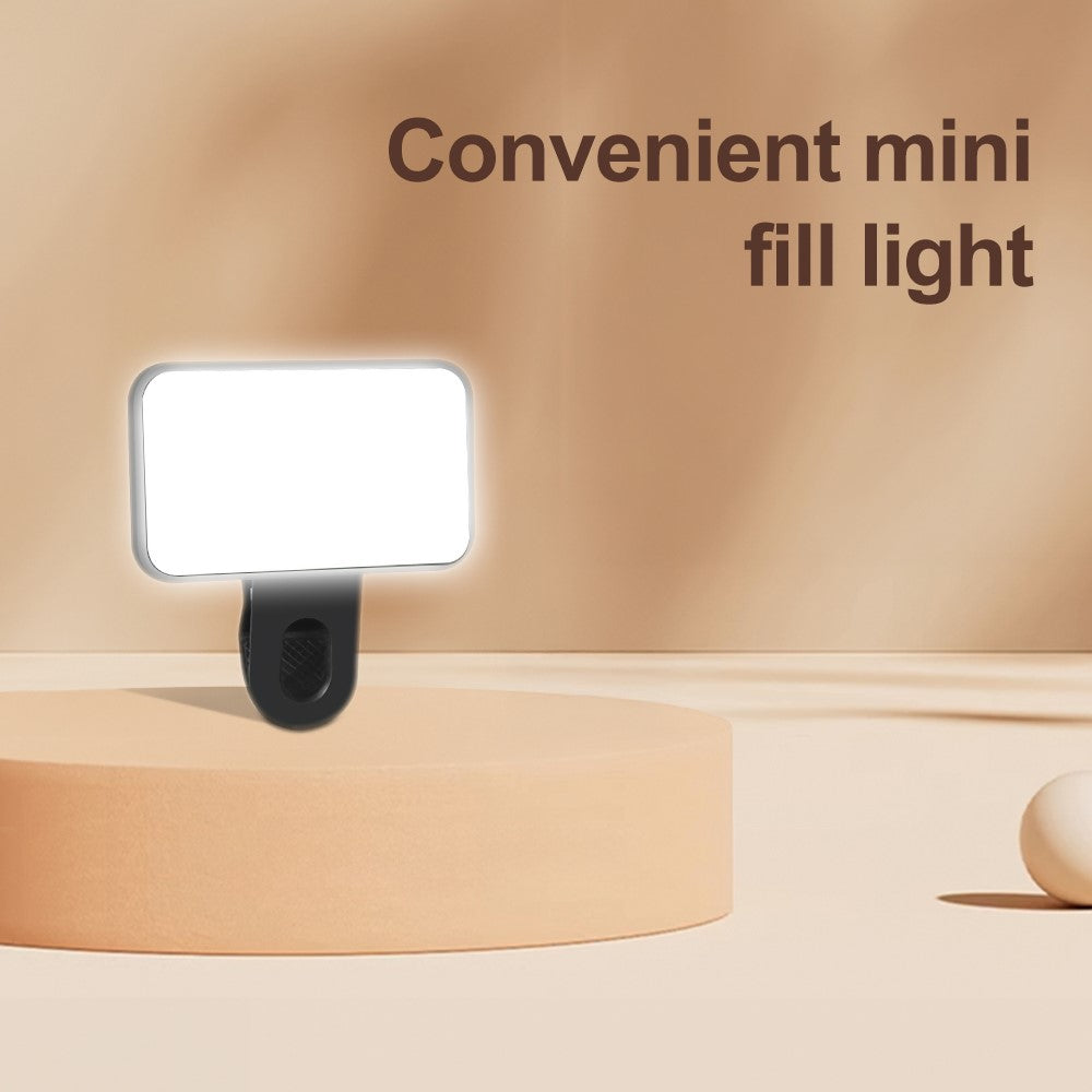 Mini Clip-On LED Light – Rechargeable, Adjustable Colour Temperature