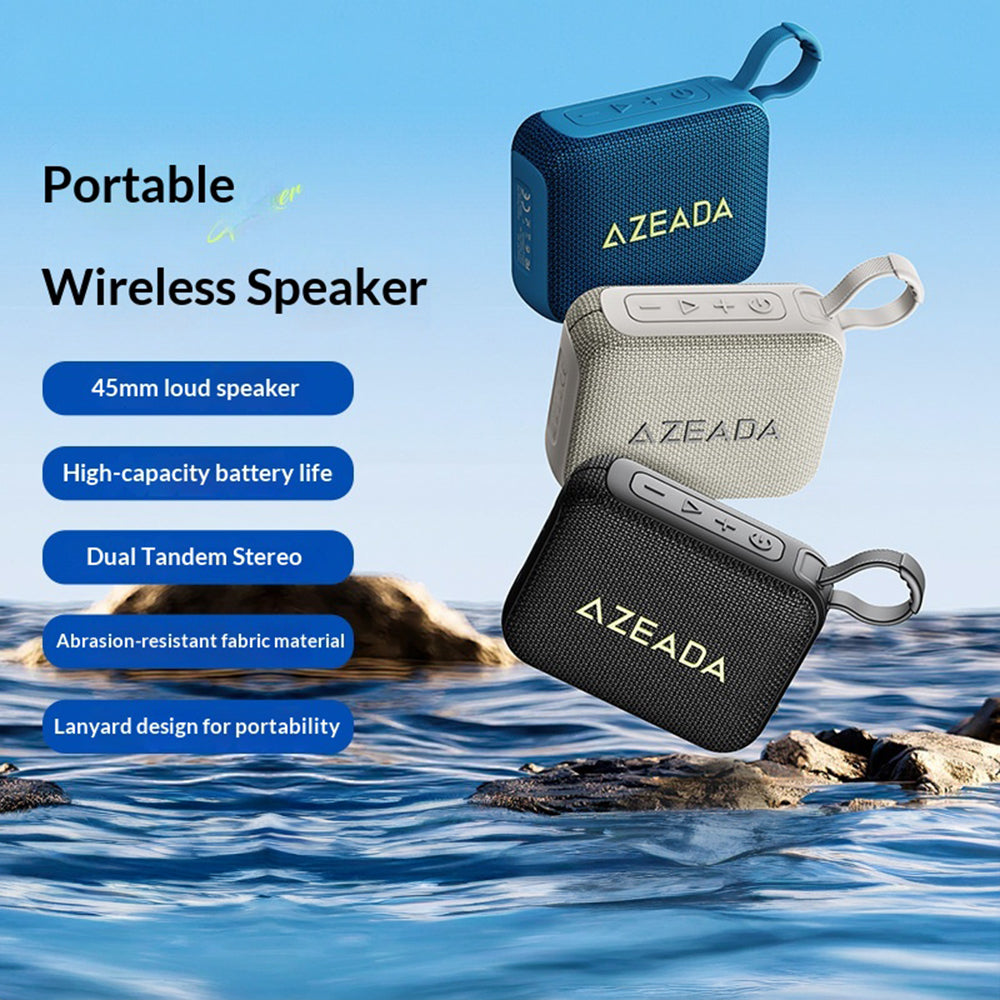 AZEADA AZ-S01 Water-Resistant Bluetooth Speaker – image 3