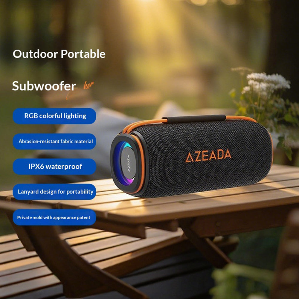 AZEADA AZ-S06 Water-Resistant Bluetooth Speaker – image 3