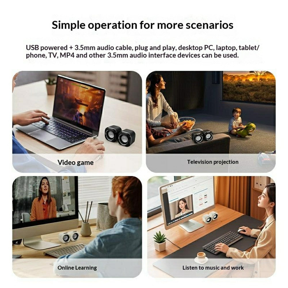 ERAZER A300 Desktop Computer Speakers – image 10