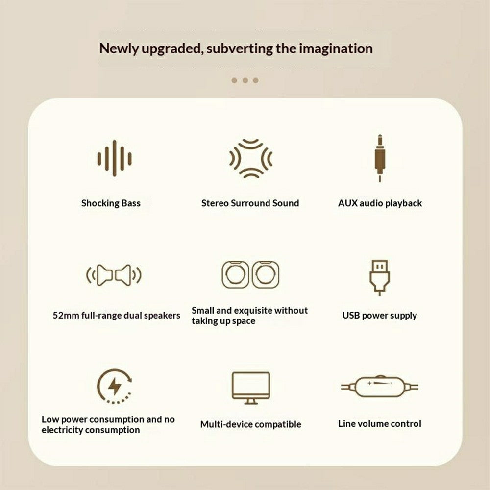ERAZER A300 Desktop Computer Speakers – image 3