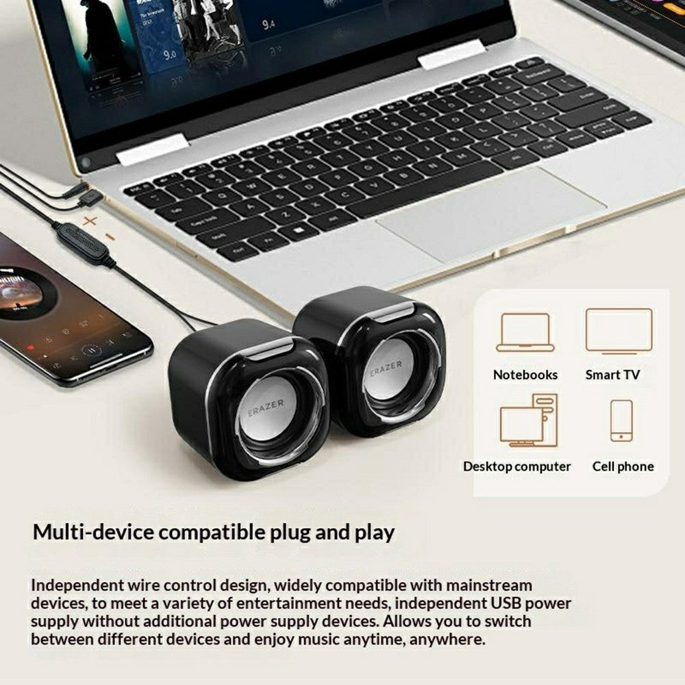 ERAZER A300 Desktop Computer Speakers – image 9