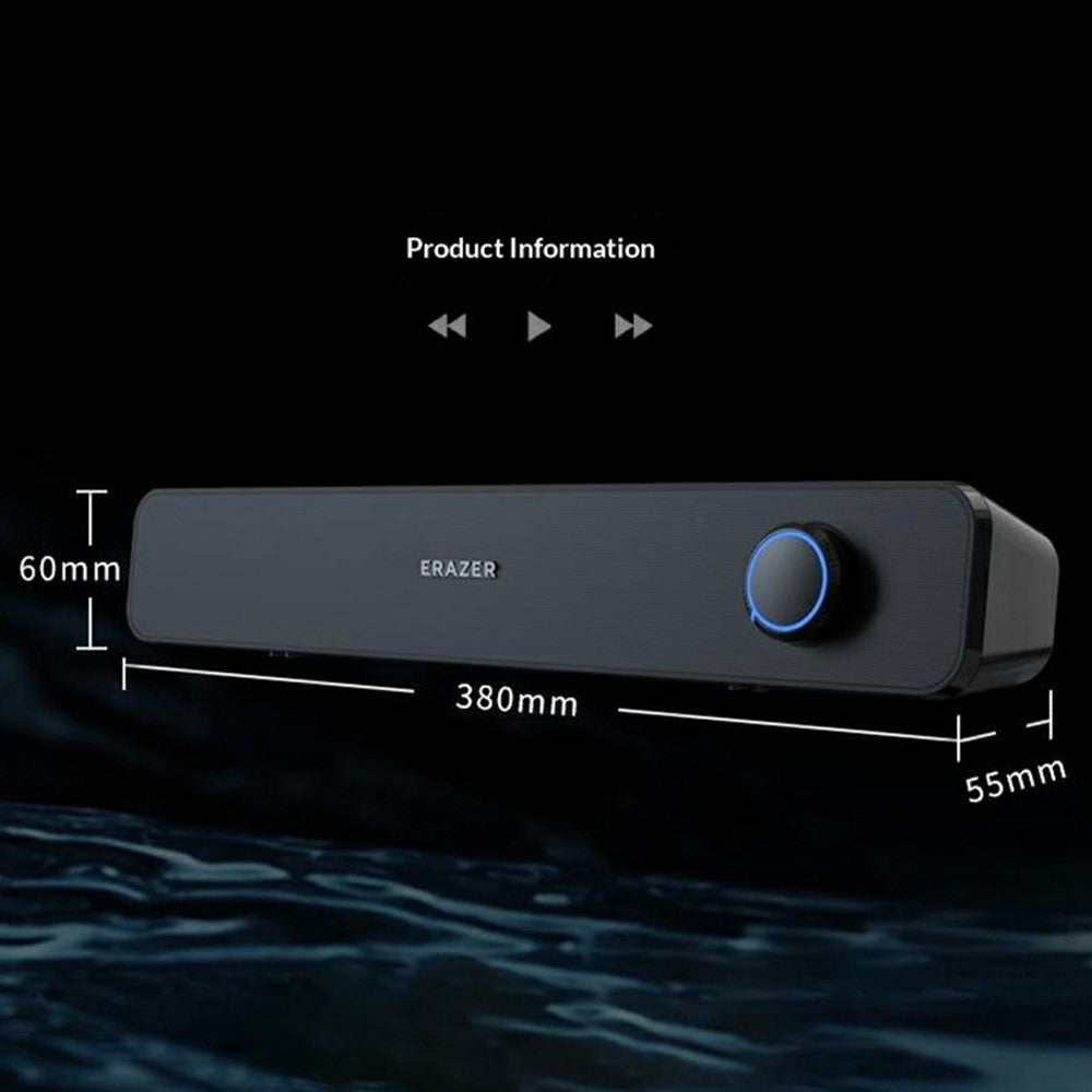 ERAZER A120 USB Desktop PC Speaker Bar – image 7
