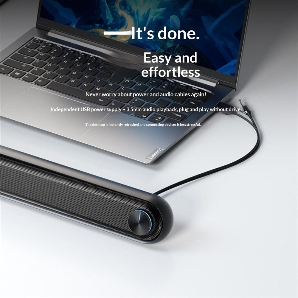 ERAZER W117 RGB Desktop Gaming Soundbar – image 7