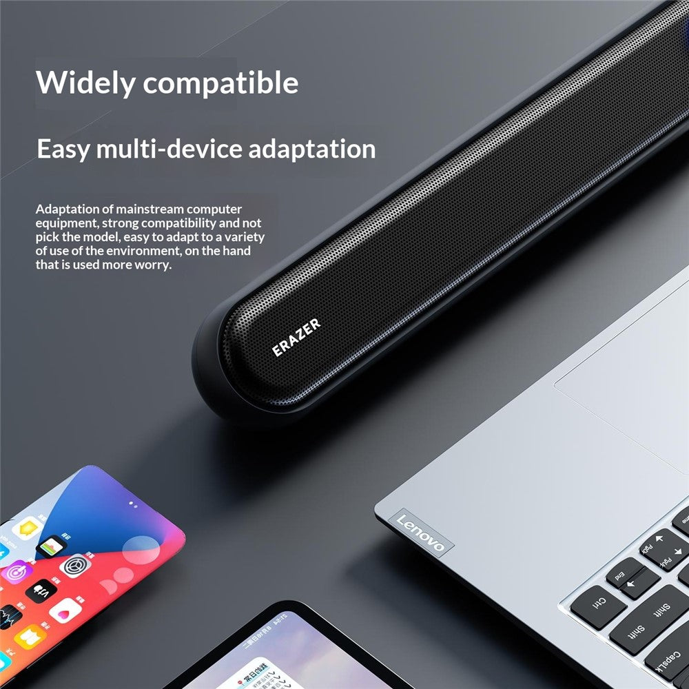 ERAZER W117 RGB Desktop Gaming Soundbar – image 8