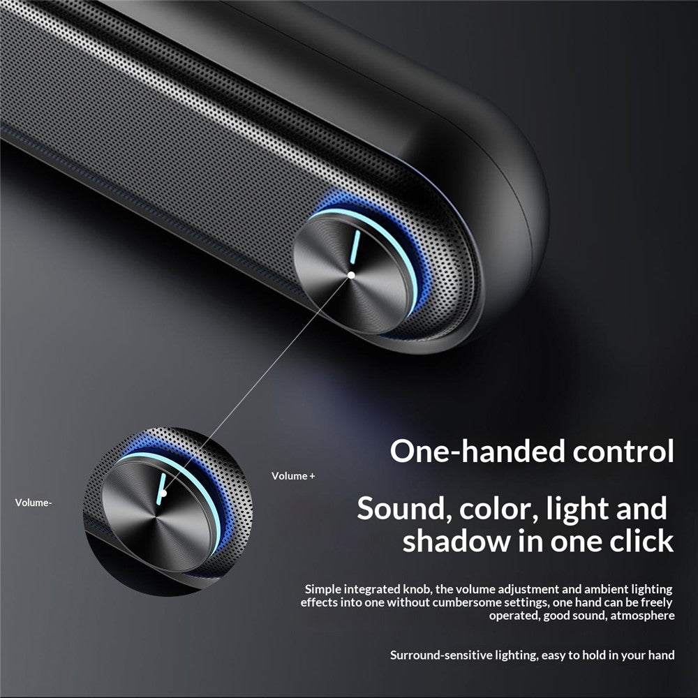 ERAZER W117 RGB Desktop Gaming Soundbar – image 9
