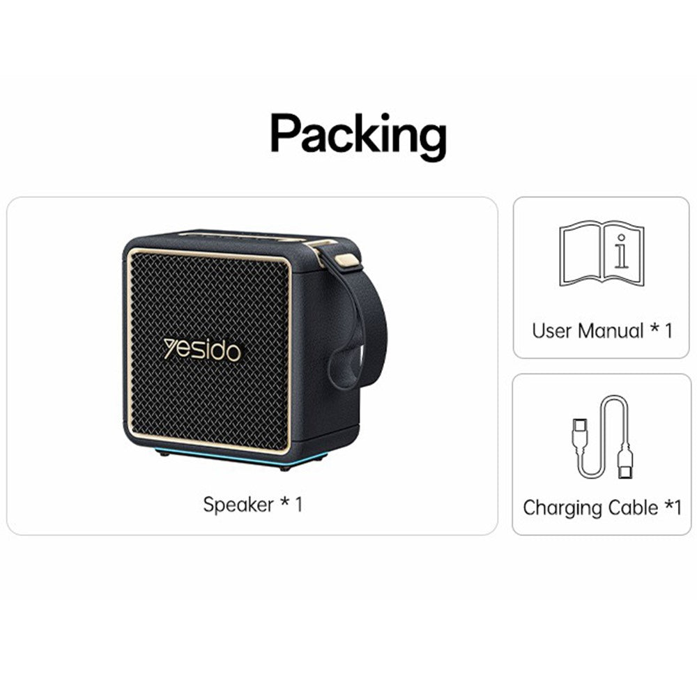 YESIDO YSW47 30W Portable Wireless Speaker – image 14