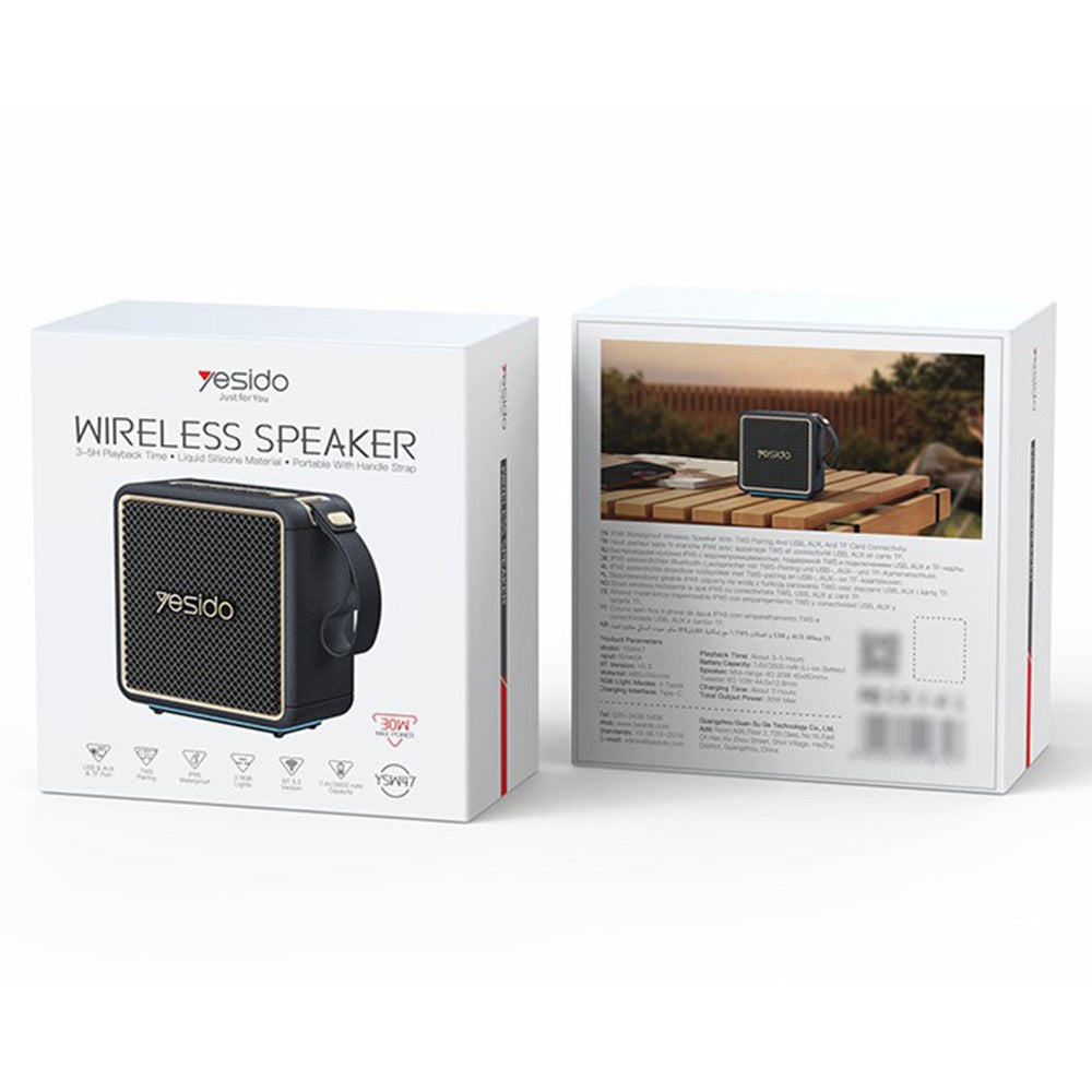 YESIDO YSW47 30W Portable Wireless Speaker – image 15