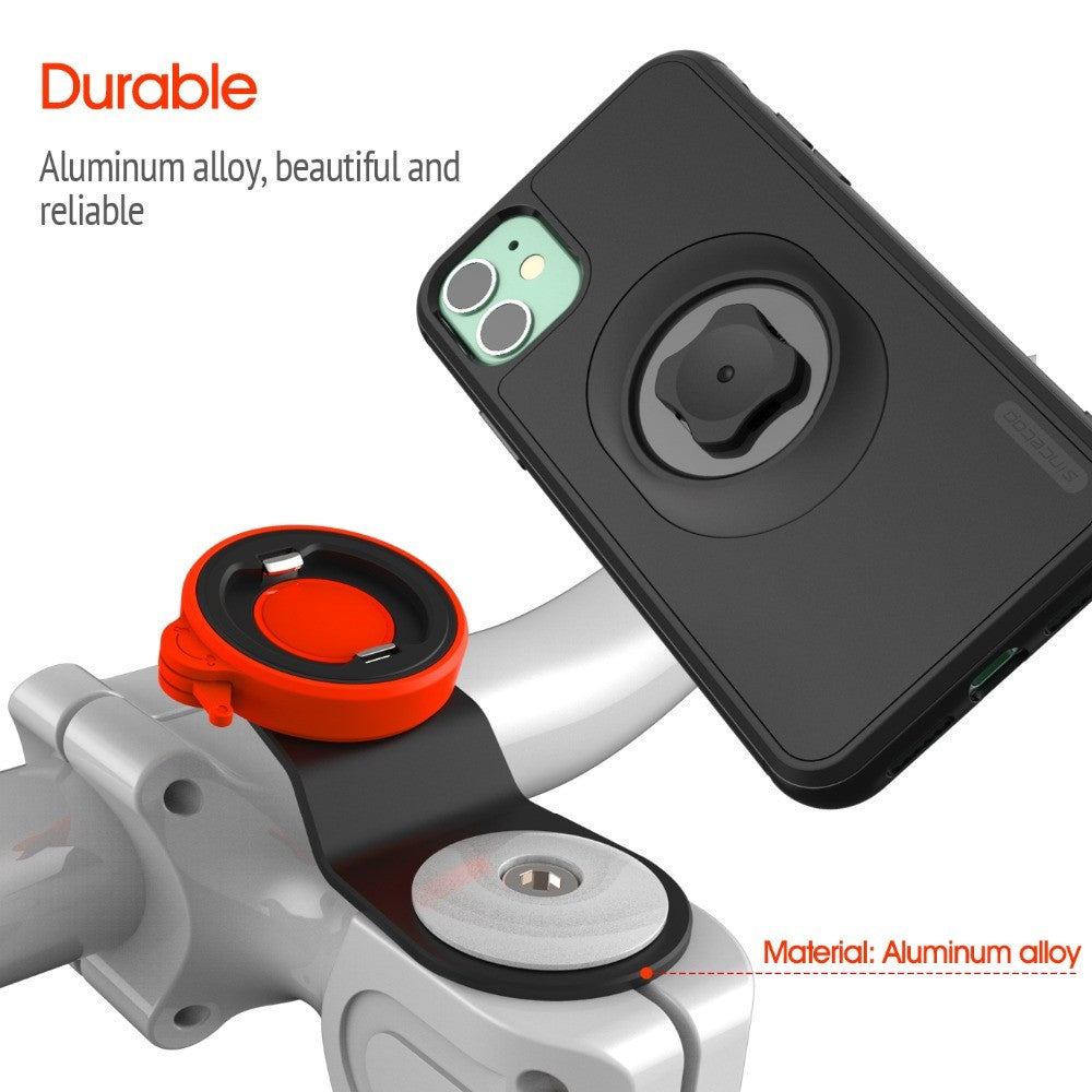 Mountain Bike Handlebar Phone Mount with Shockproof Case – image 7