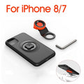 Mountain Bike Handlebar Phone Mount with Shockproof Case – 4.7 Inch Holder