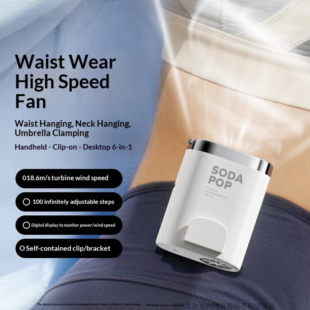 MOMAX IF23 6-in-1 Wearable Clip Fan – image 3