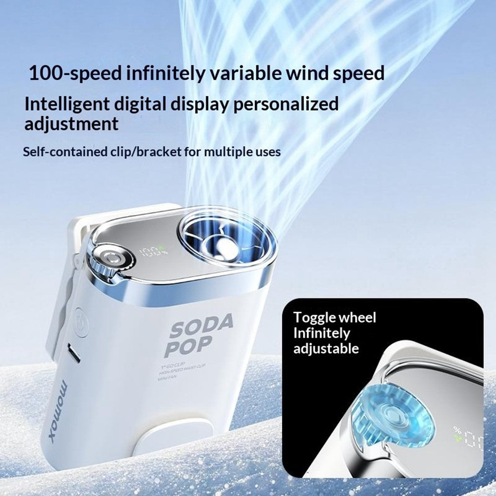 MOMAX IF23 6-in-1 Wearable Clip Fan – image 6