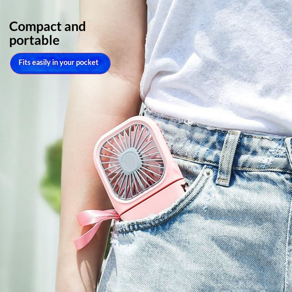 F20 Mini Foldable Neck & Handheld Fan – image 5