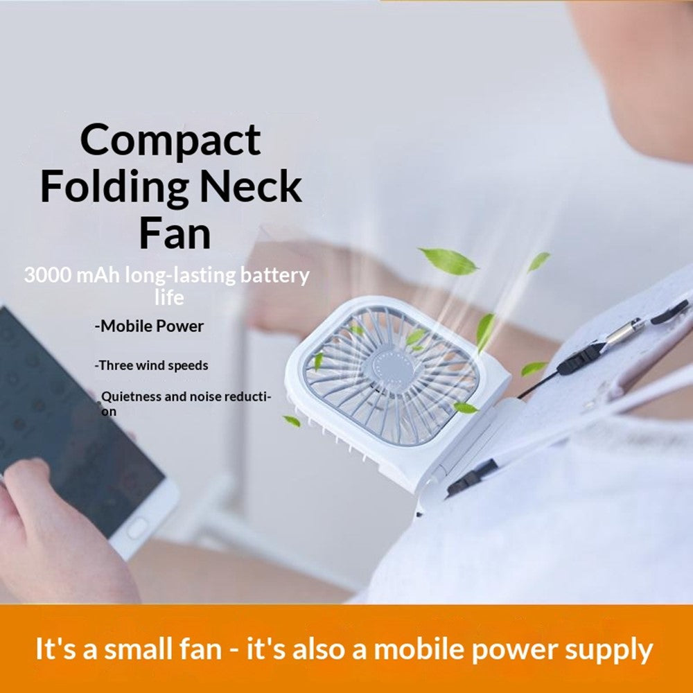 F20 Mini Foldable Neck & Handheld Fan – image 10