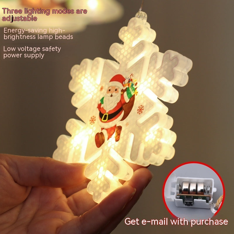 Christmas suction-cup hanging window lights – image 4