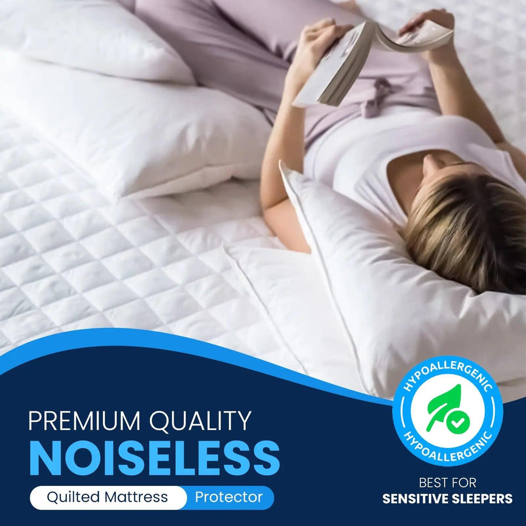 Super King Waterproof Mattress Protector – Terry or Quilted – image 9