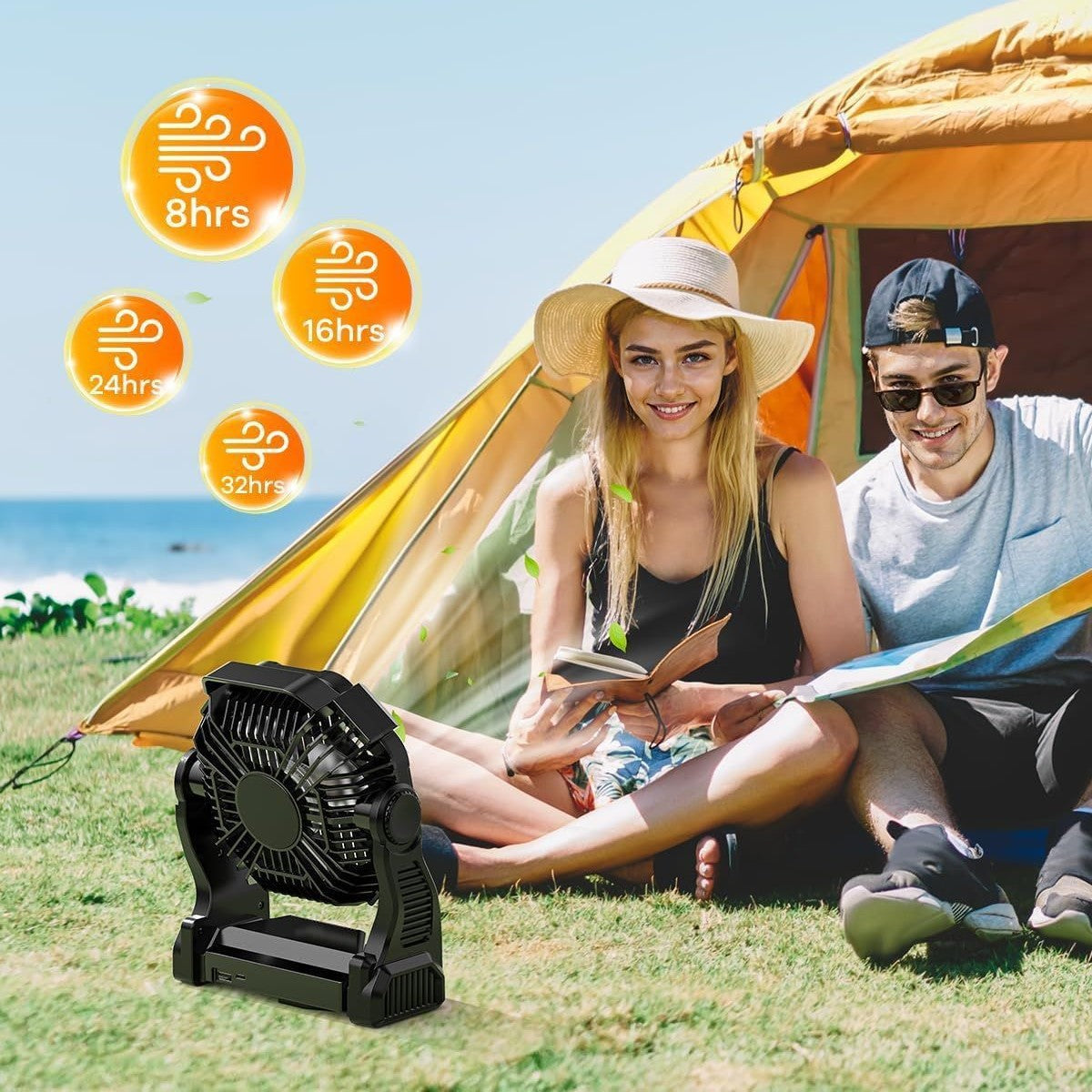 Rechargeable Outdoor Camping Fan – image 4