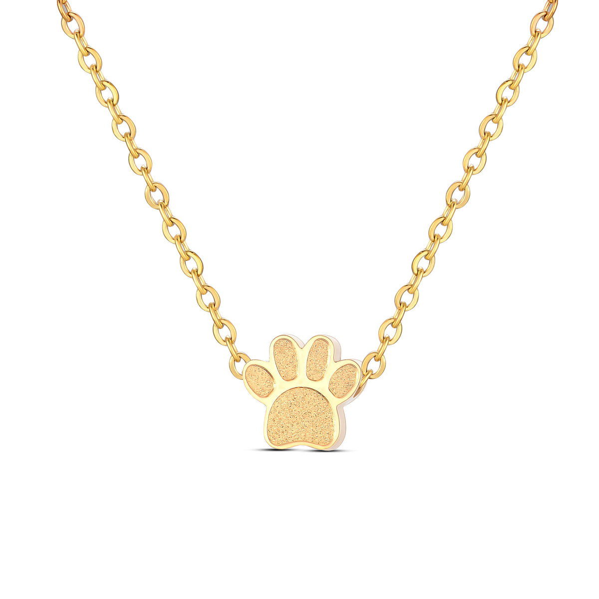 Paw print locket necklace – image 6