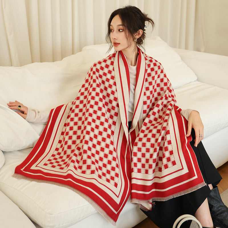 Women's Thick Warm Winter Scarf – image 24