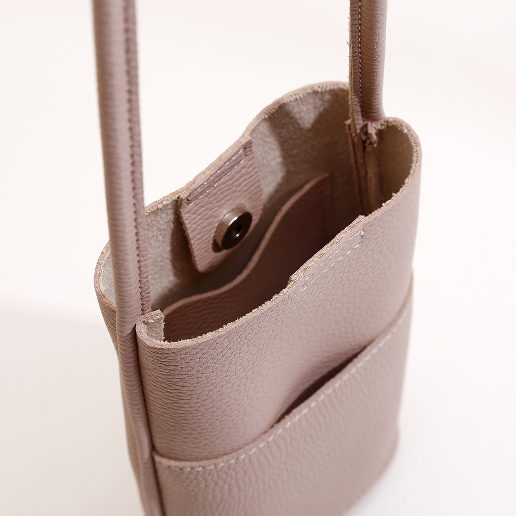 High-grade Soft Leather Mobile Phone Bag Female – image 3