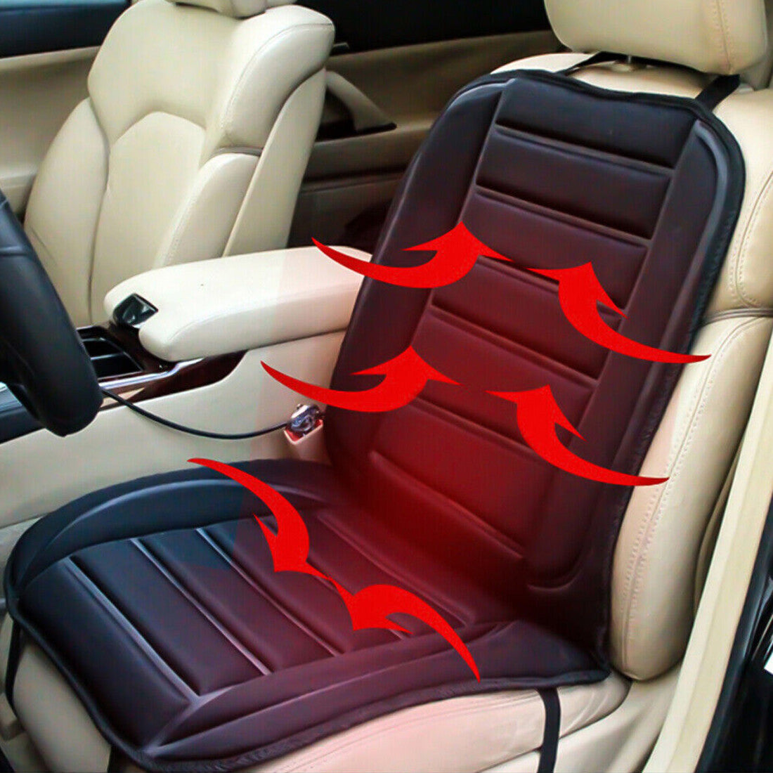 Heated Car Seat Pad 12V – main image