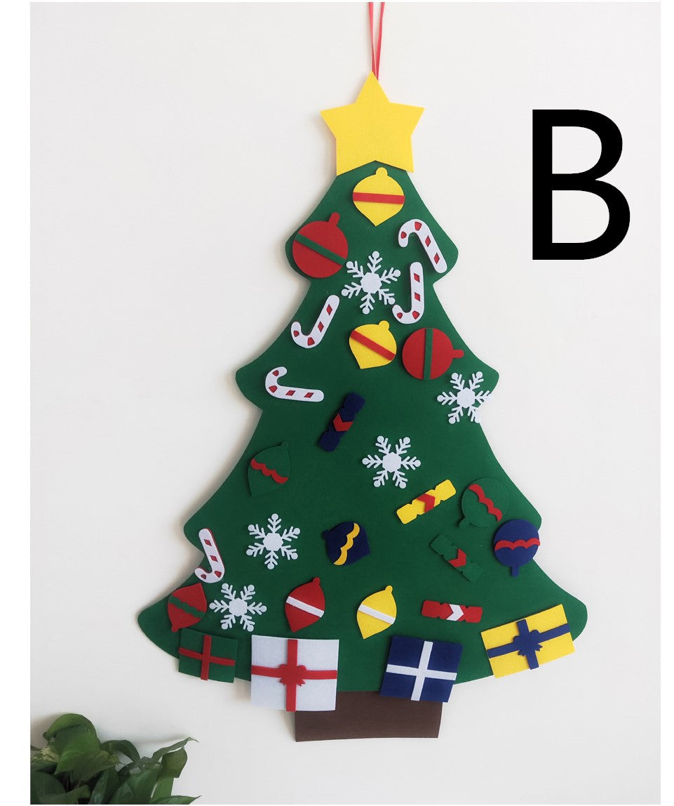 DIY Felt Christmas Tree With Three-dimensional – image 12