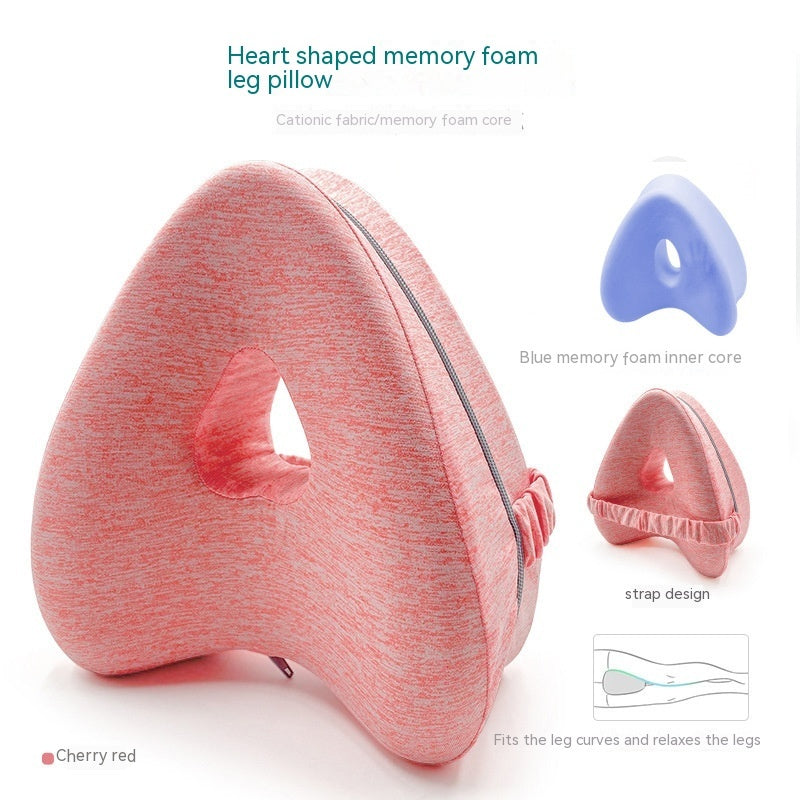 Heart-Shaped Memory Foam Leg Pillow – image 21