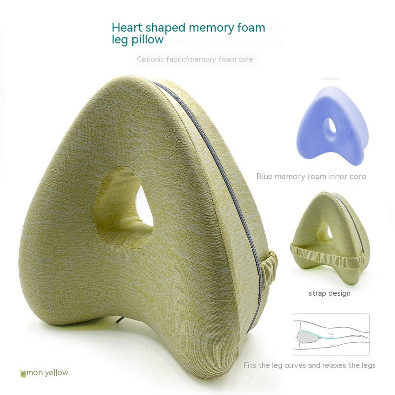 Heart-Shaped Memory Foam Leg Pillow – image 16