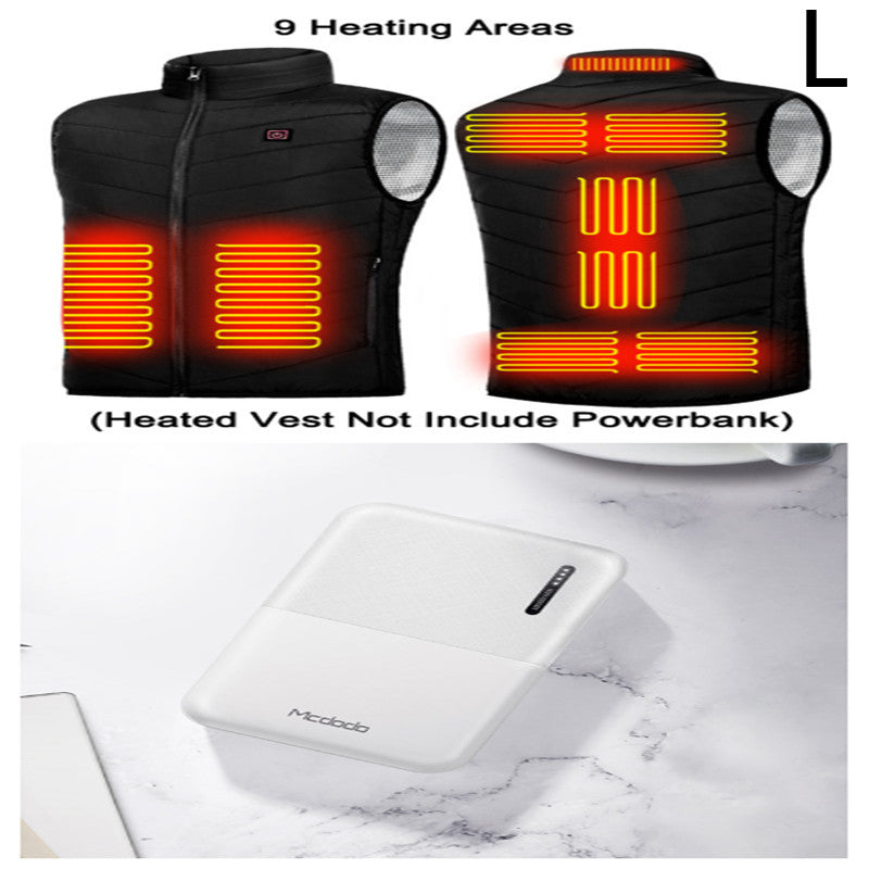 Heated Vest Power Bank – Multi-Zone Warmth – image 4