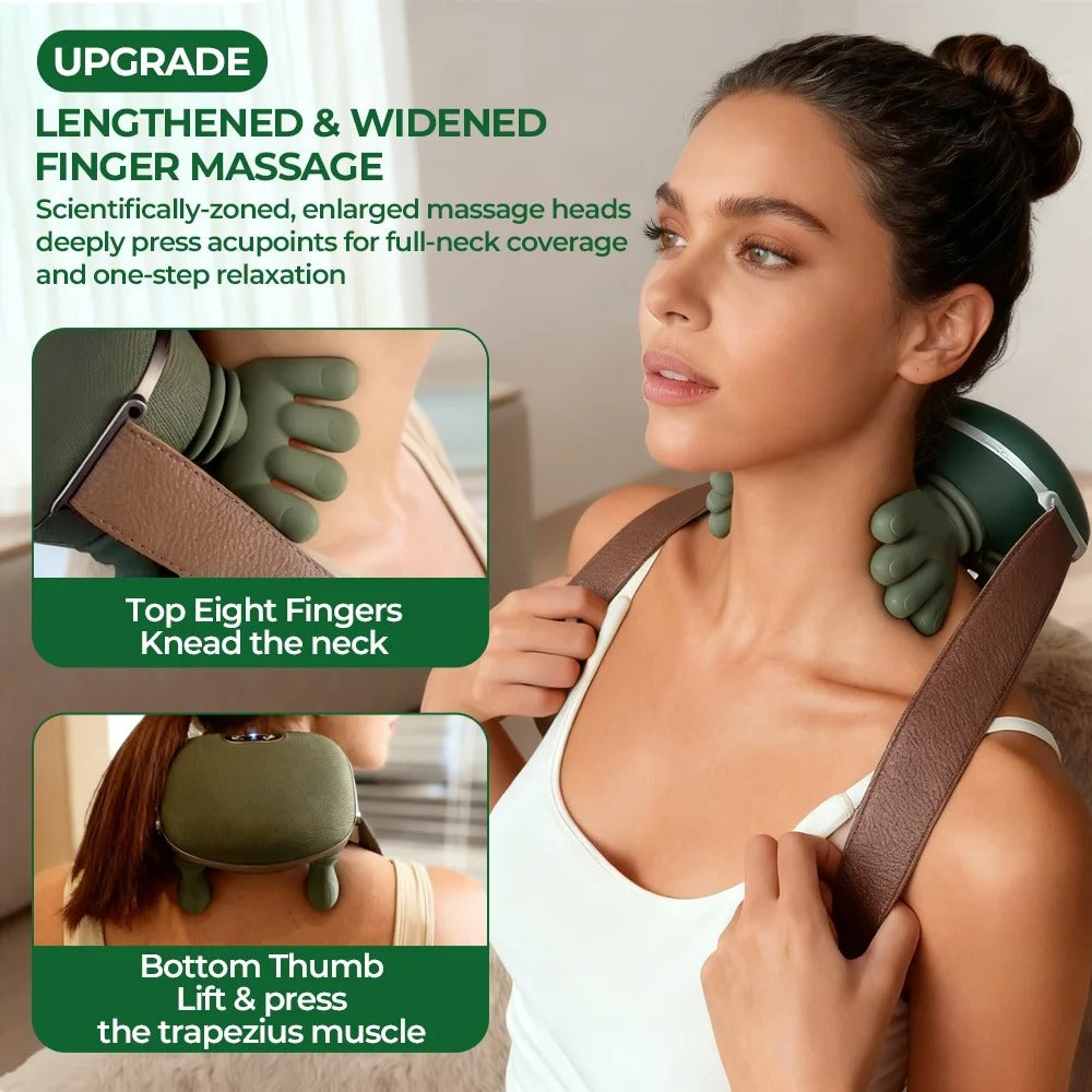 Cordless Neck & Shoulder Kneading Massager – image 10