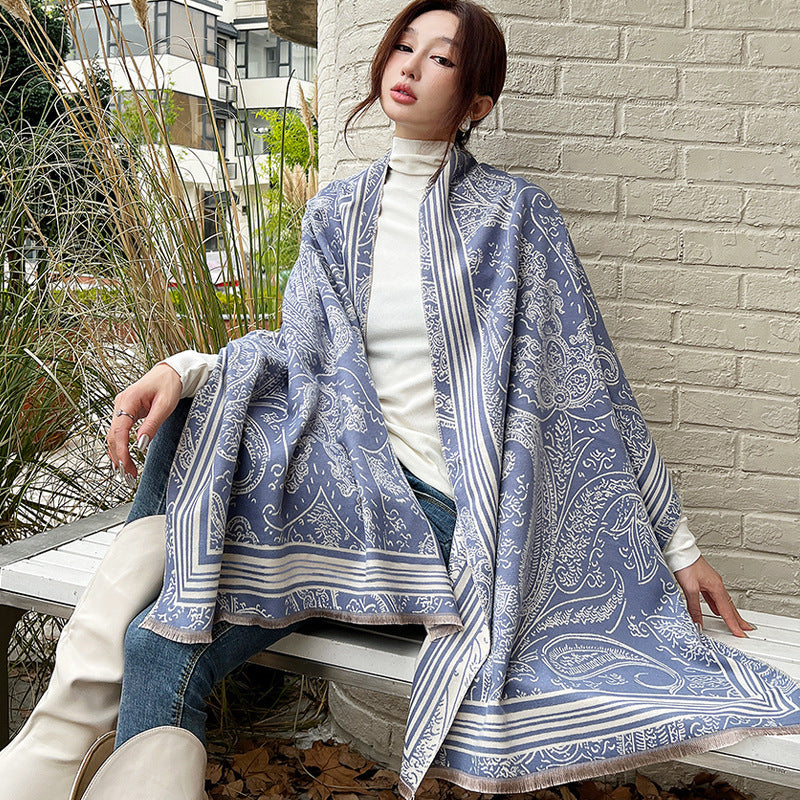 Women's Thick Warm Winter Scarf – image 10