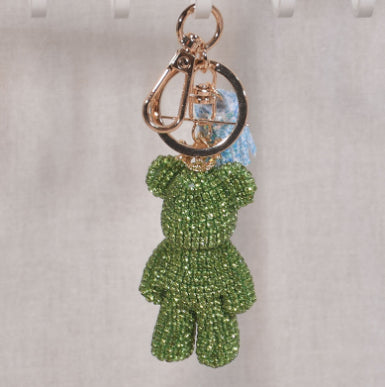 Creative Diamond Cartoon Bear Keychain – image 35
