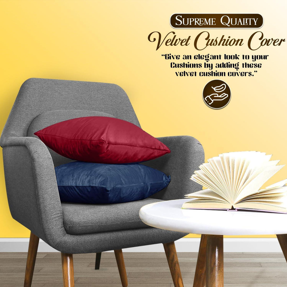 Velvet Cushion Covers 45 x 45cm – image 2