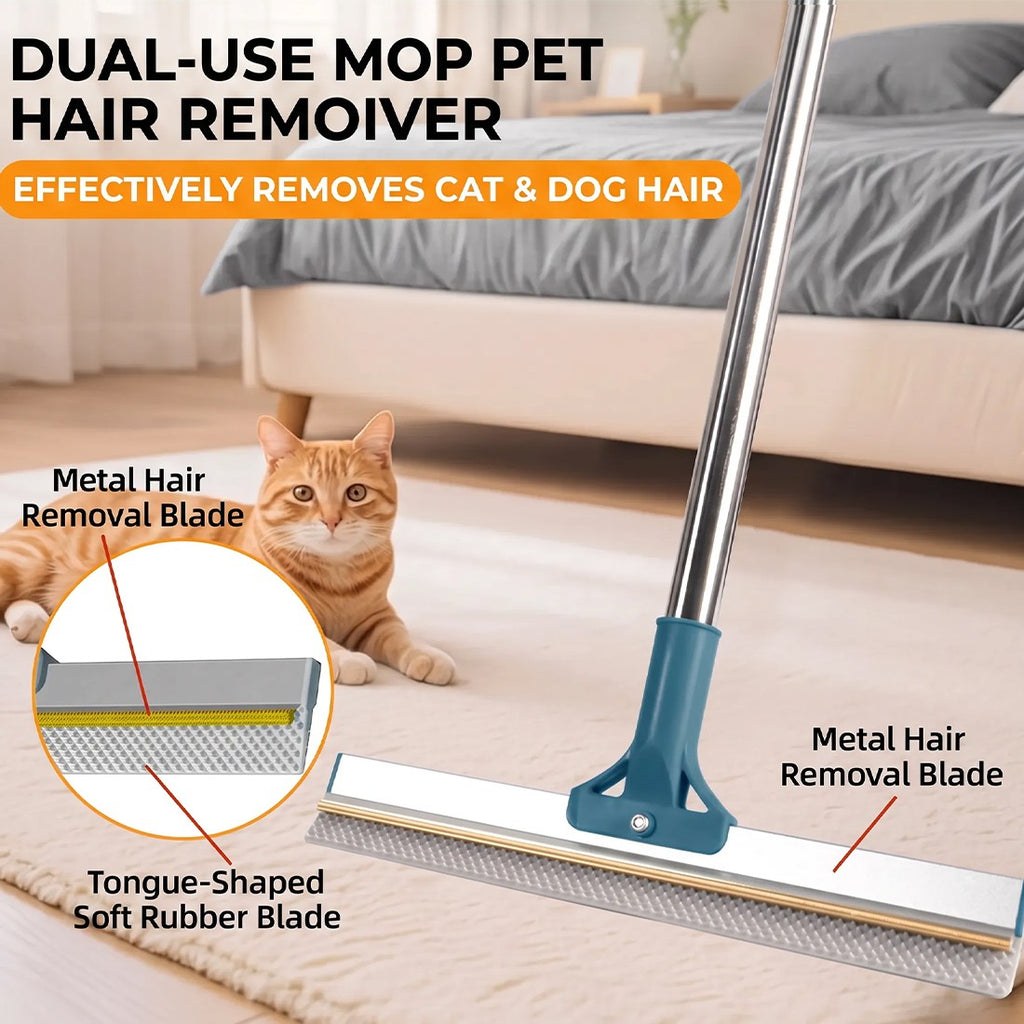 Rubber Broom Pet Hair Brush Set Carpet Cleaner Brush – image 6