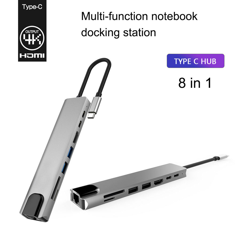 8-in-1 USB-C Docking Station Hub – image 5