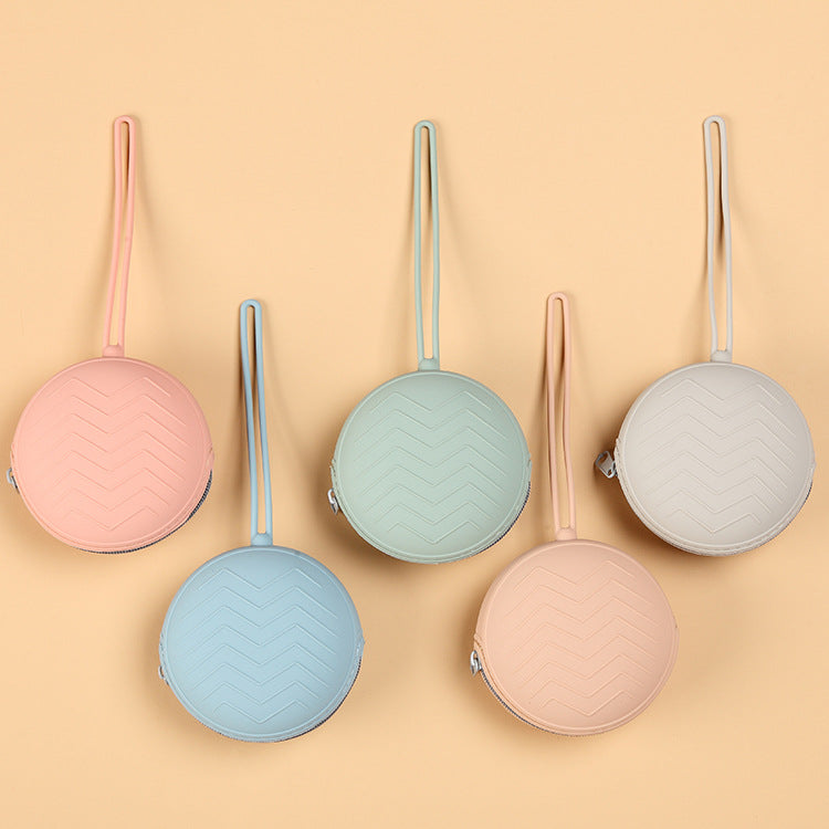 Mini Easy-Clean Silicone Zipper Storage Bag – main image