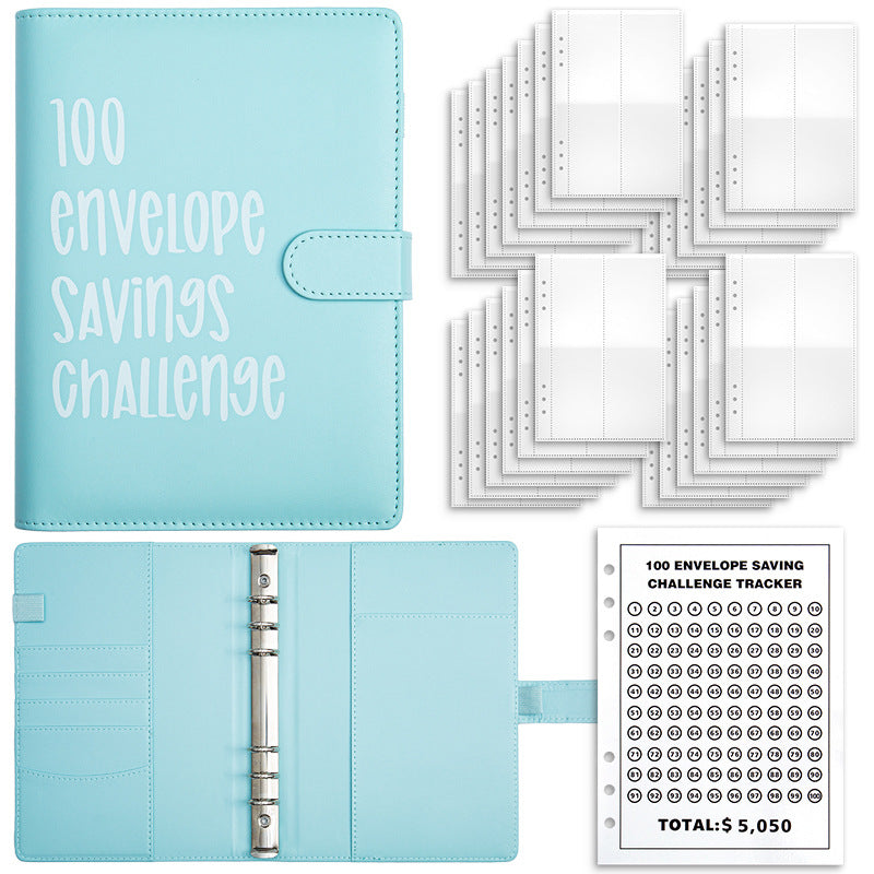 Days Money Saving Challenge Cash Savings Loose-leaf – image 5