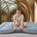 Thick Quilted Mattress Topper – Soft Fluffy Mattress Pad – image 2